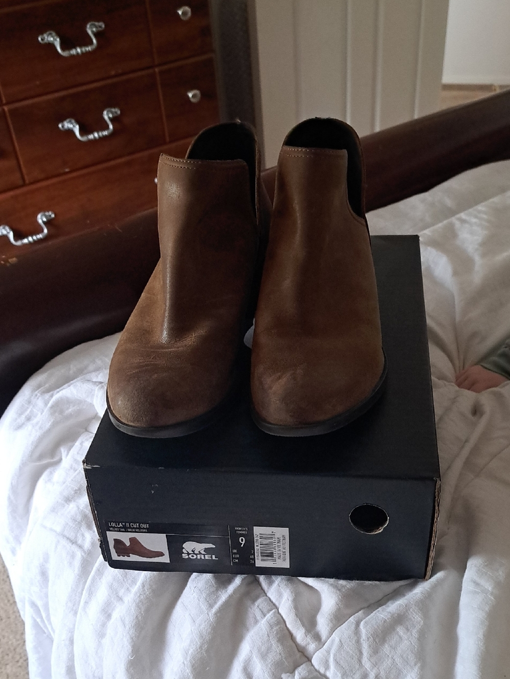 Sorel Brown Leather Chukka Boots for Men